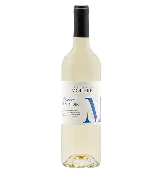 100% Мускат от Les Caves Molière – Бяло сухо вино IGP Pays d'Oc